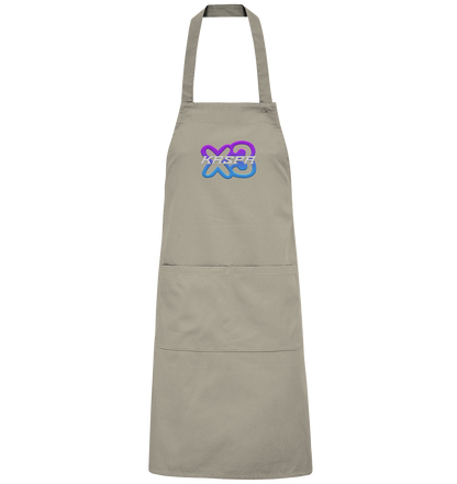 x3_kaspa Logo - Organic Grillschürze