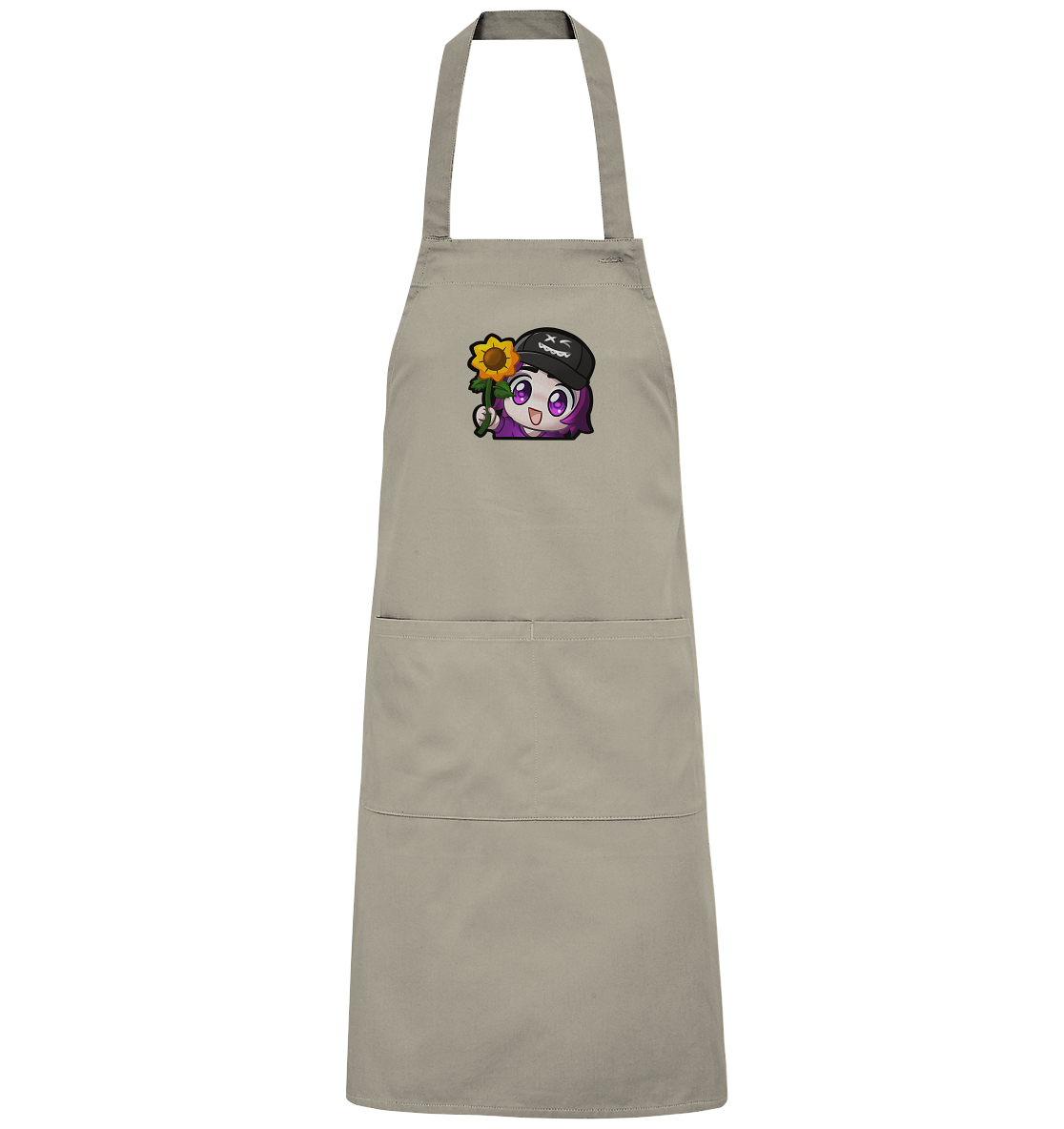 x3_kaspa Flower - Organic Grillschürze