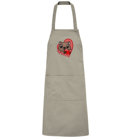 LillyTheChilly Heart - Organic Grillschürze