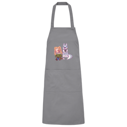 StaceyLucia Wolf Chibi - Organic Grillschürze