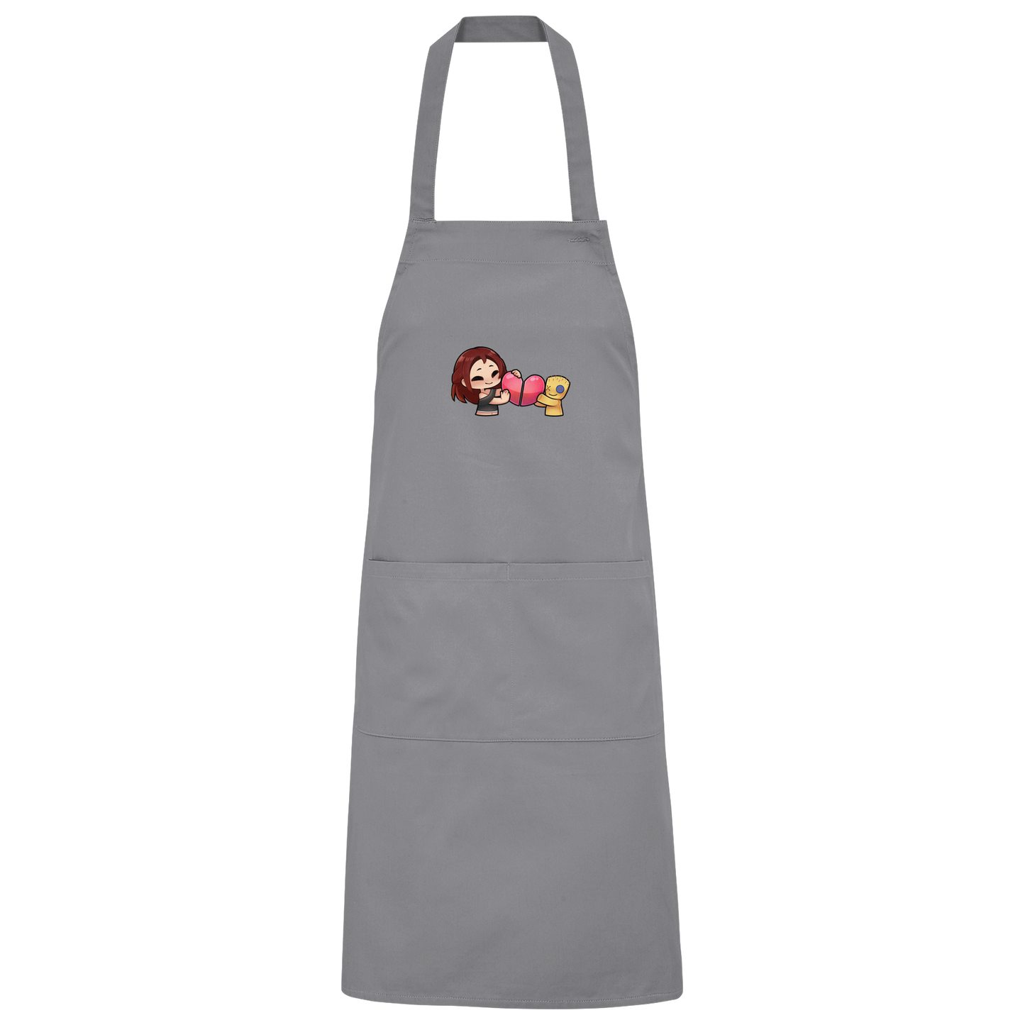 KoRngirL81 Herz - Organic Grillschürze