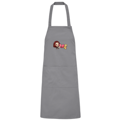 KoRngirL81 Herz - Organic Grillschürze