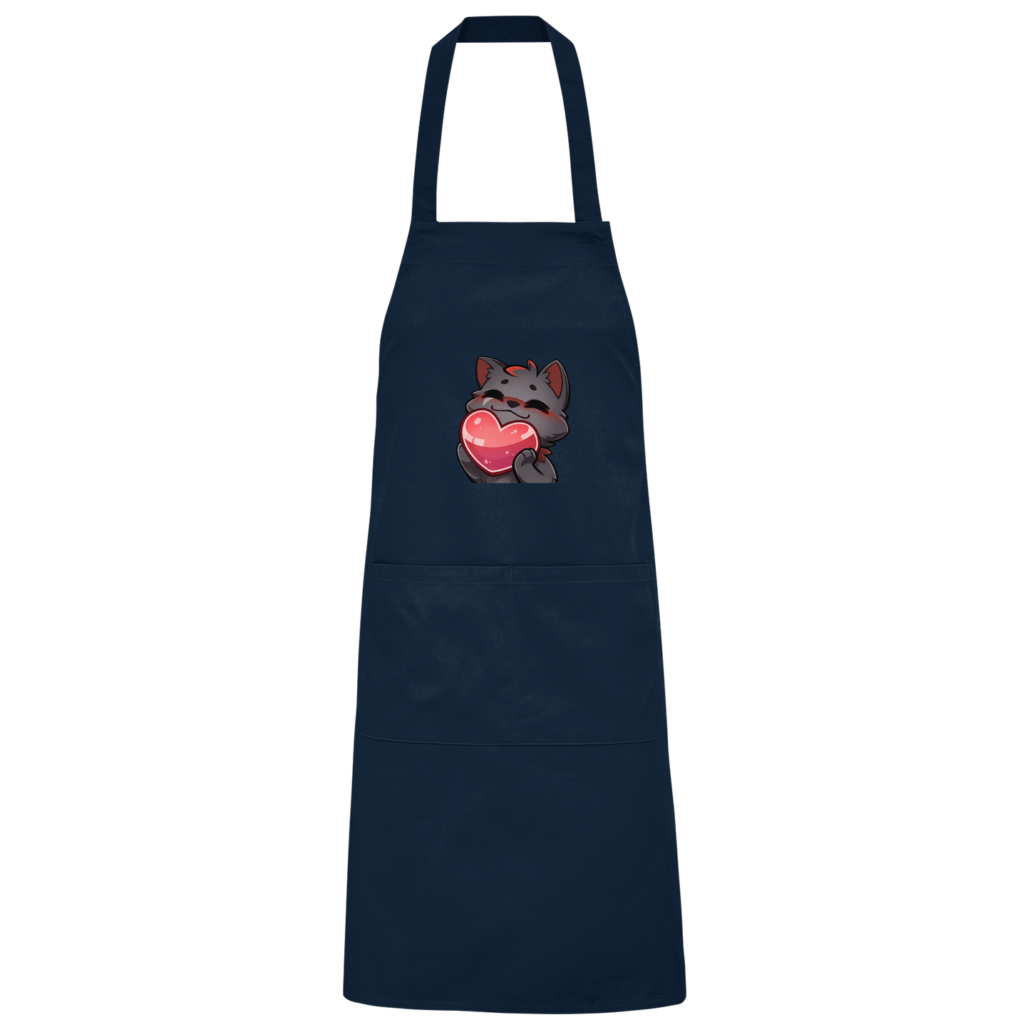 Blutwuff Heart - Organic Grillschürze