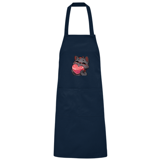 Blutwuff Heart - Organic Grillschürze