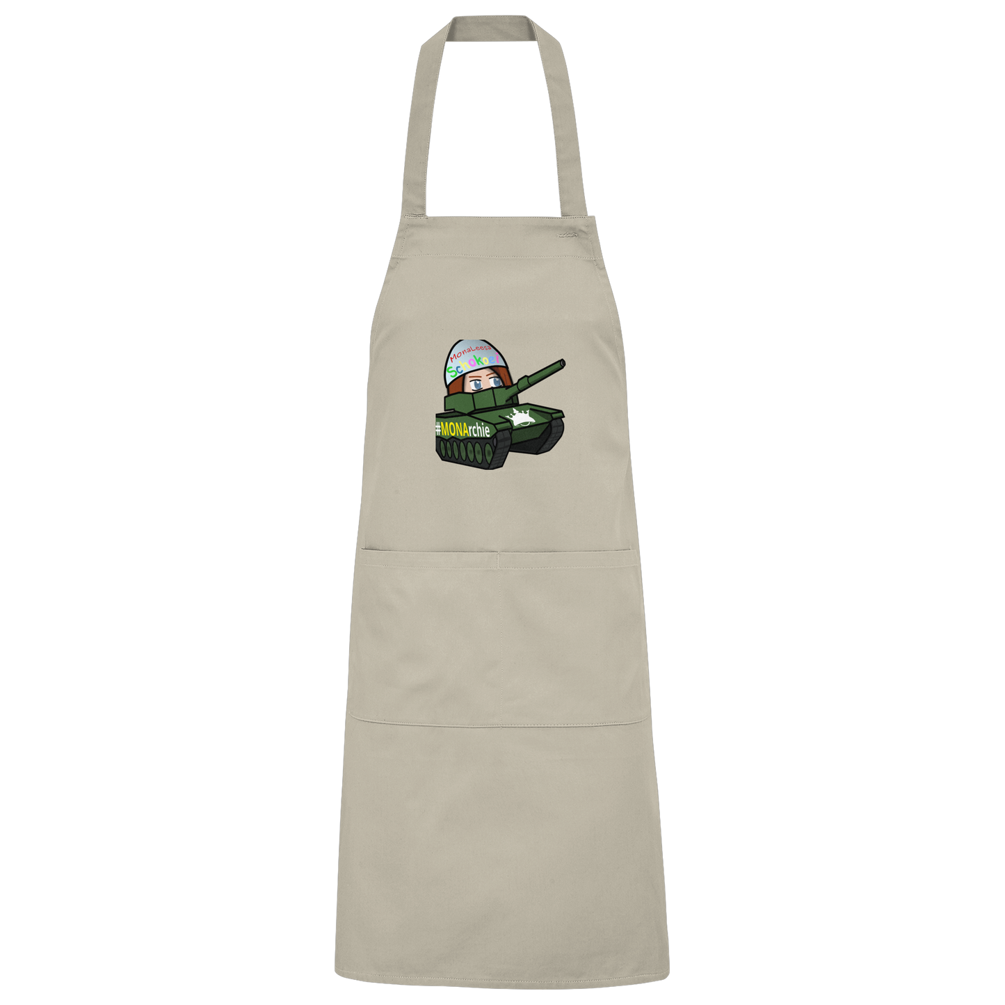 MonaLeesa Stealth - Organic Grillschürze