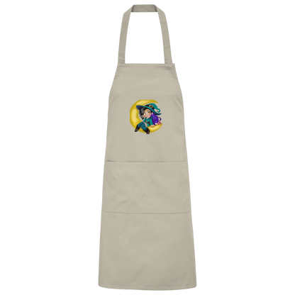 Kookie__Moon Logo - Organic Grillschürze
