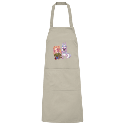 StaceyLucia Wolf Chibi - Organic Grillschürze