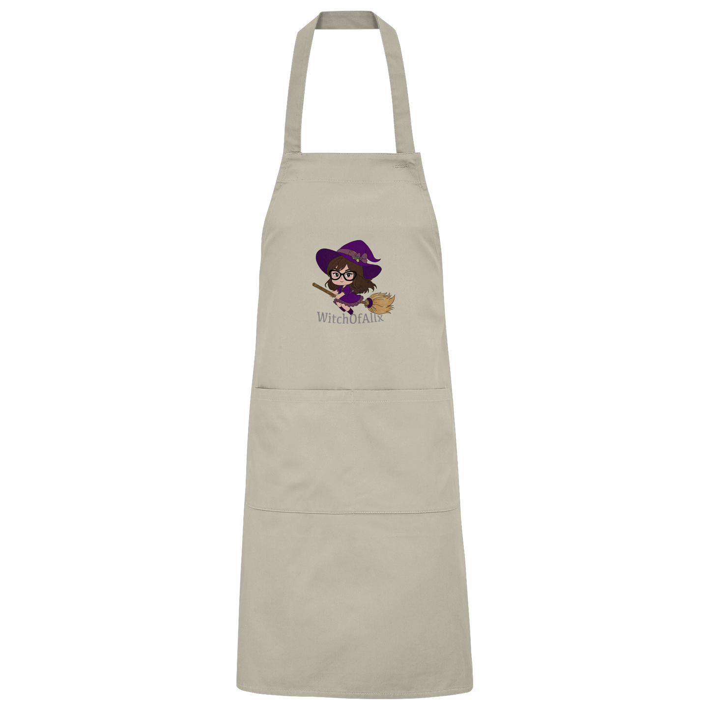 WitchOfAllx Besen - Organic Grillschürze