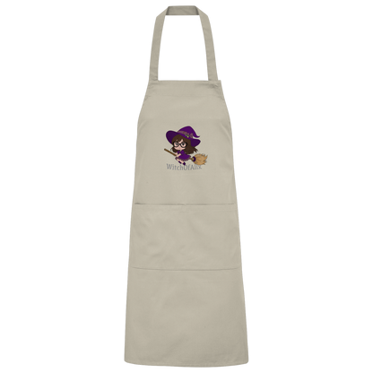 WitchOfAllx Besen - Organic Grillschürze