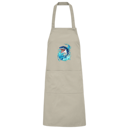 LupiArts Megalodon Hungering - Organic Grillschürze