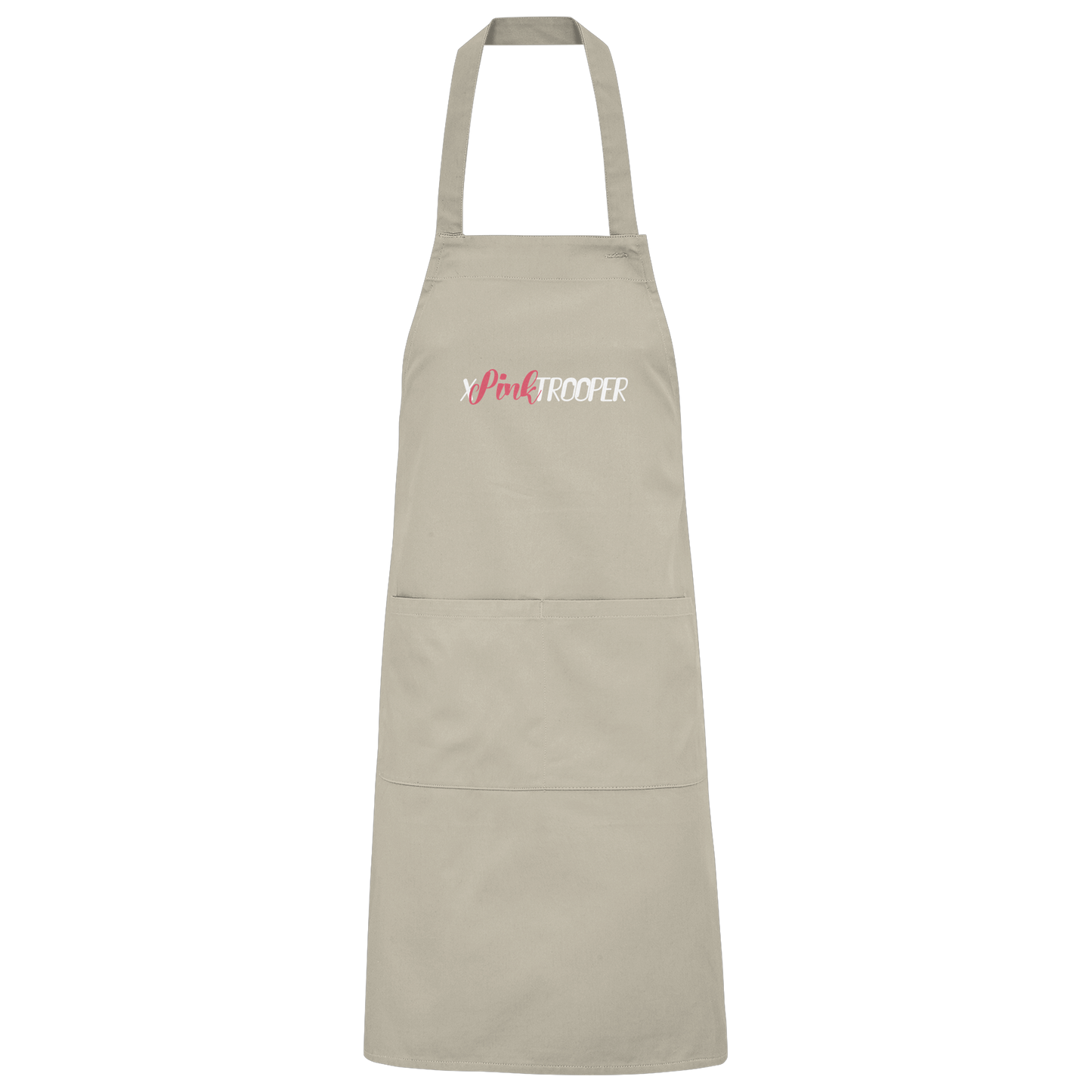 xPinkTrooper Logo - Organic Grillschürze