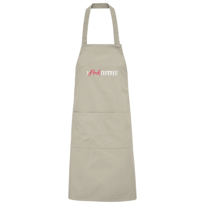 xPinkTrooper Logo - Organic Grillschürze