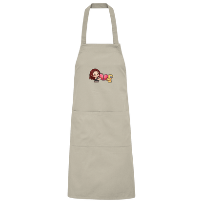 KoRngirL81 Herz - Organic Grillschürze