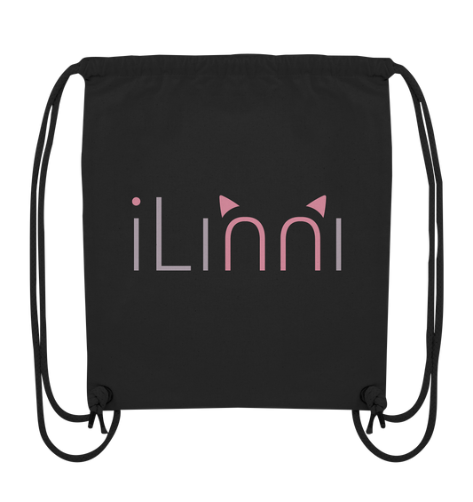 iLinni Schriftzug - Organic Gym-Bag