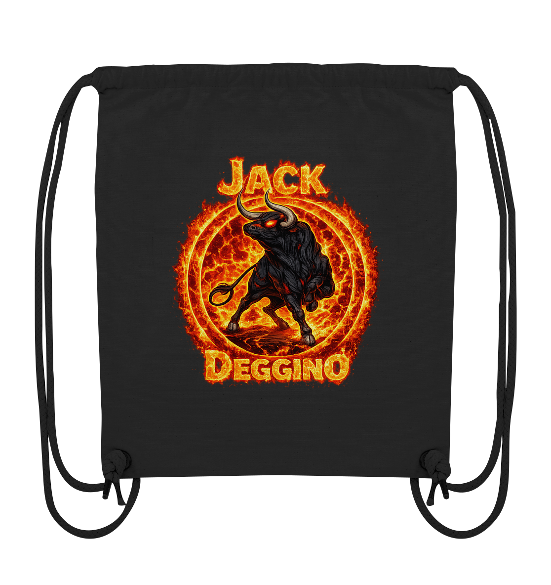 JackDeggino Logo2 - Organic Gym-Bag