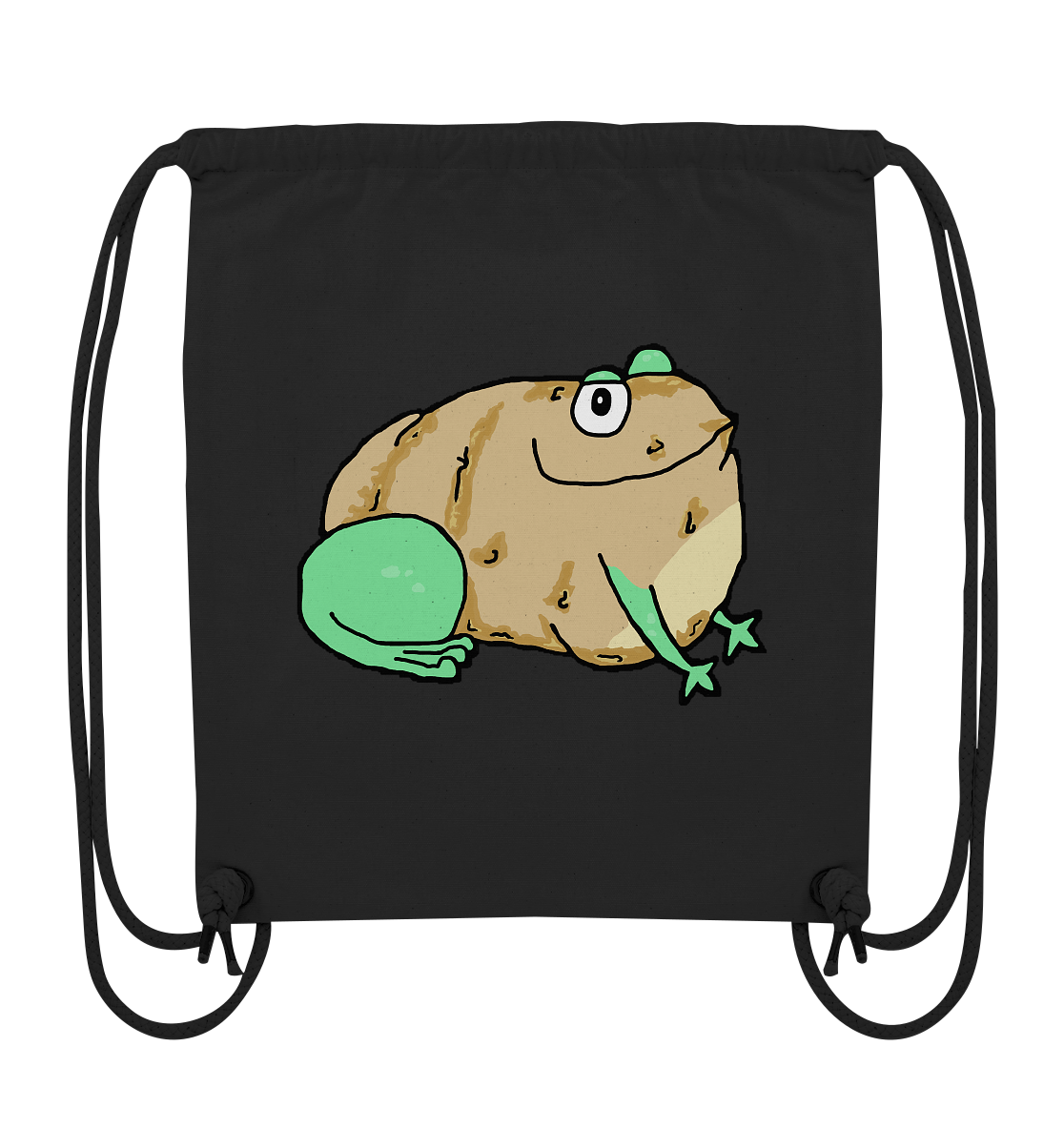 Aylana87 Kartoffelfrosch - Organic Gym-Bag