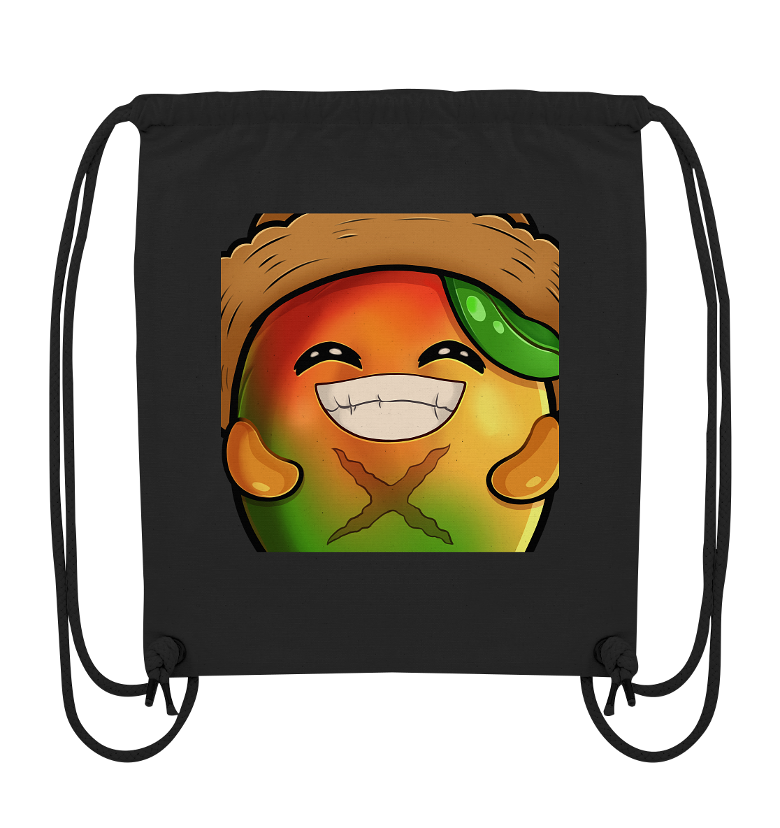 SurvivalMango Smile - Organic Gym-Bag