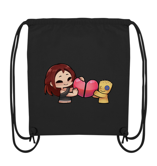 KoRngirL81 Herz - Organic Gym-Bag