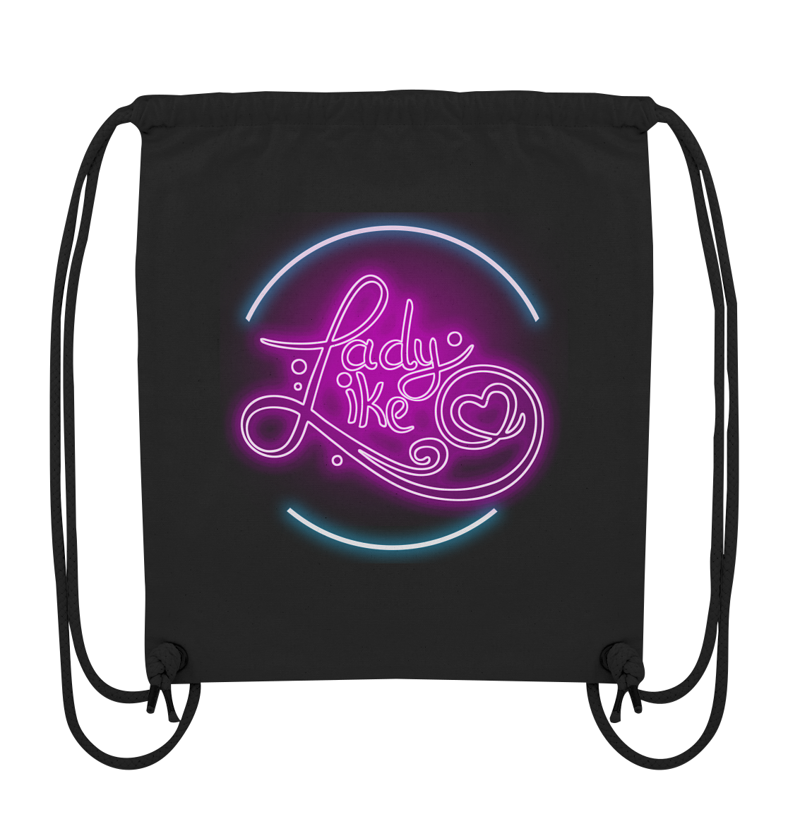 xLadyLikex Logo - Organic Gym-Bag