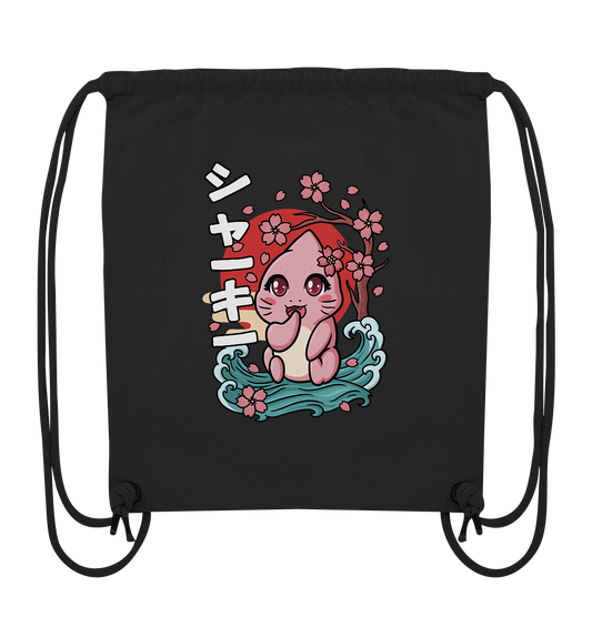 xMissSharkyx Kirschblüten - Organic Gym-Bag