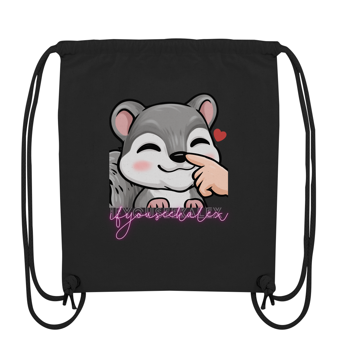 ifyouseekalex poke - Organic Gym-Bag