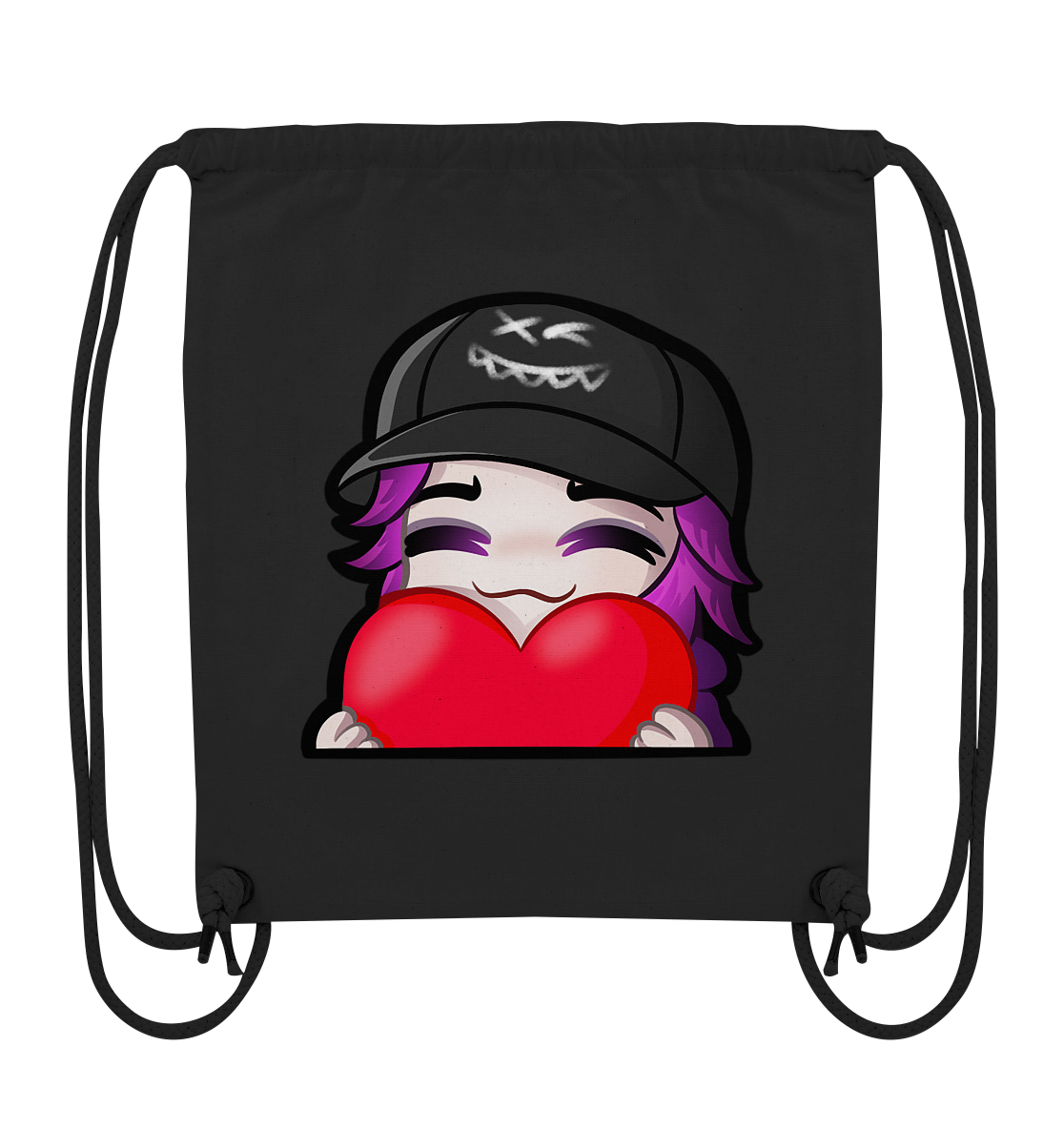 x3_kaspa Love - Organic Gym-Bag