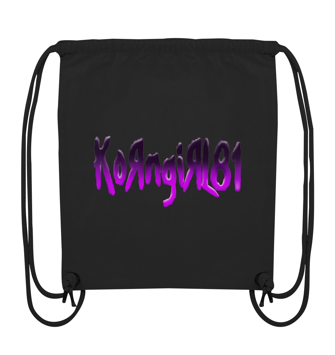 KoRngirL81 Logo - Organic Gym-Bag