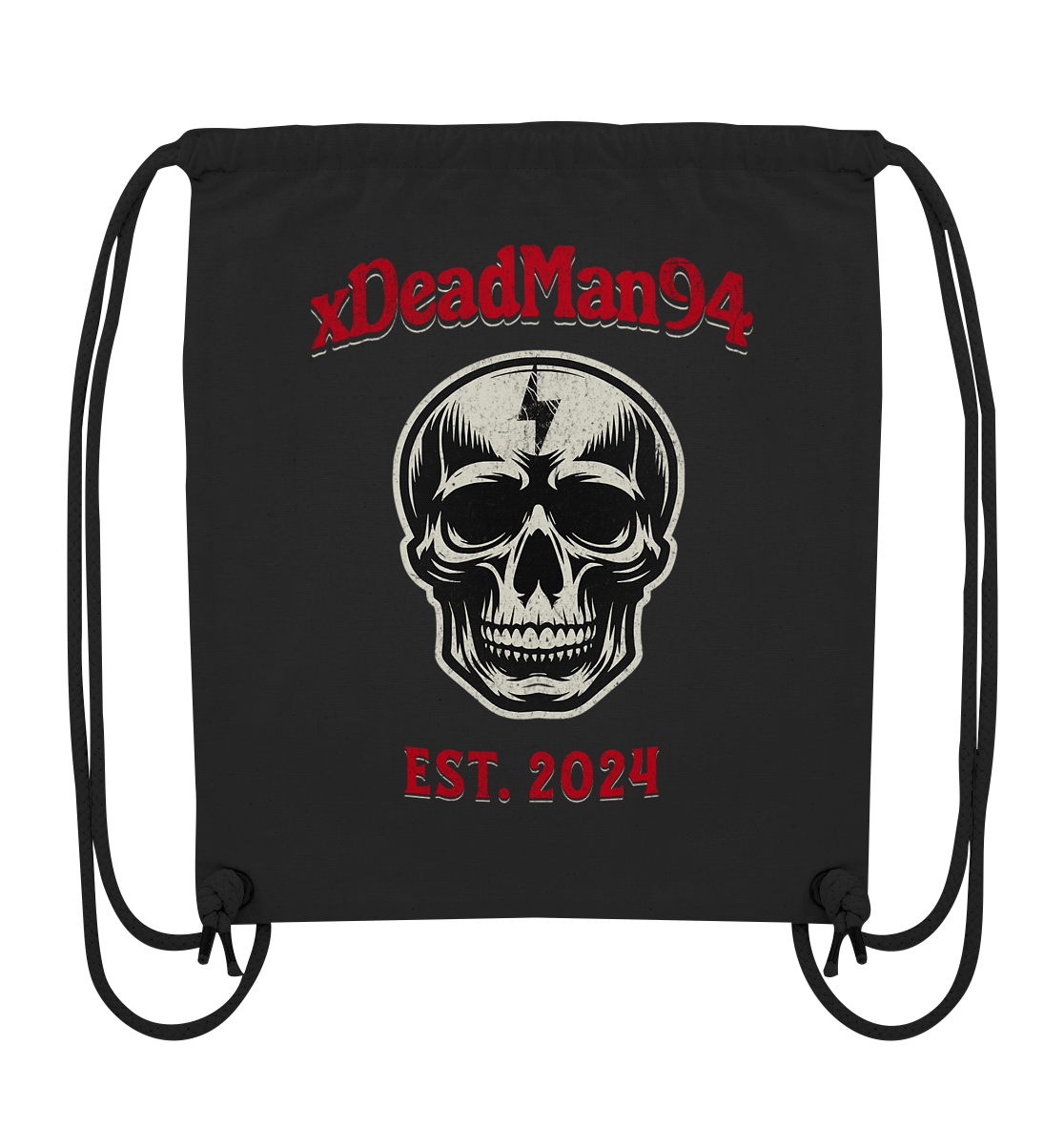 xDeadMan94 Logo - Organic Gym-Bag