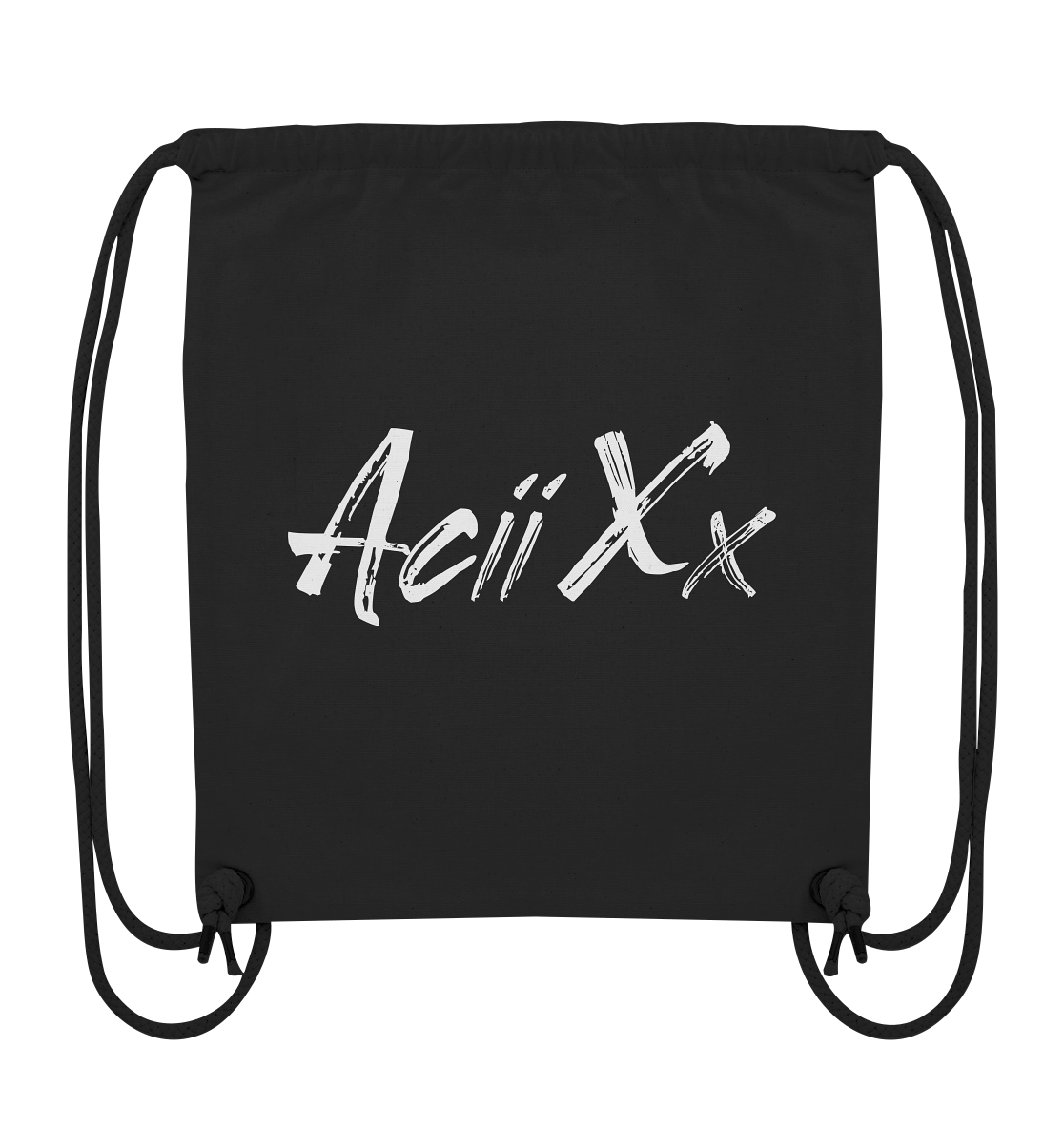 AciiXx Brushlogo - Organic Gym-Bag