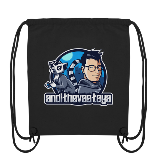 AndiDerLemur Logo - Organic Gym-Bag