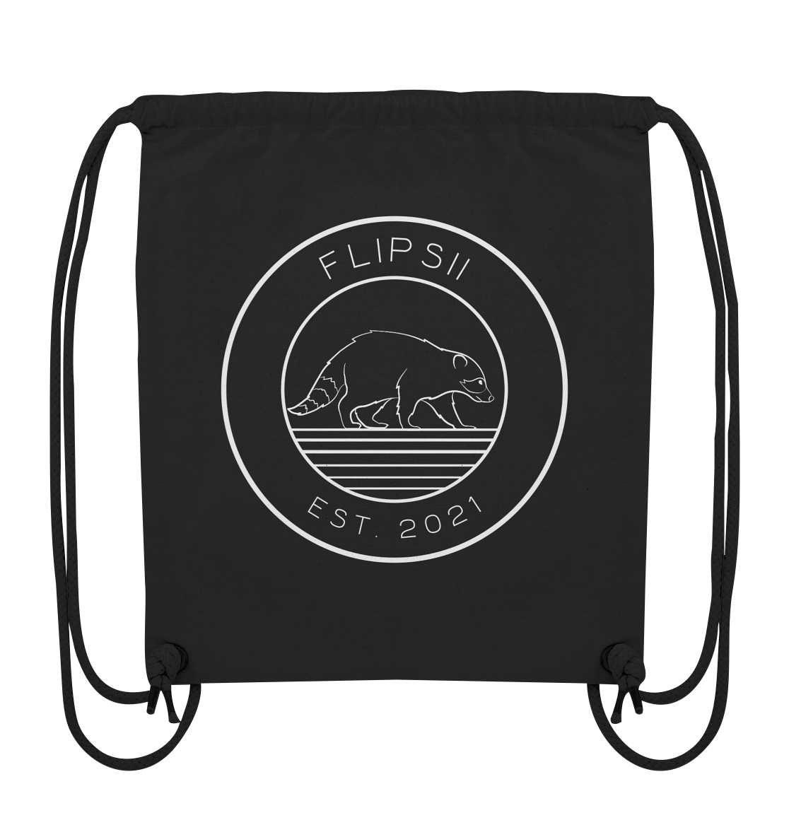 Flipsii_ Logo - Organic Gym-Bag