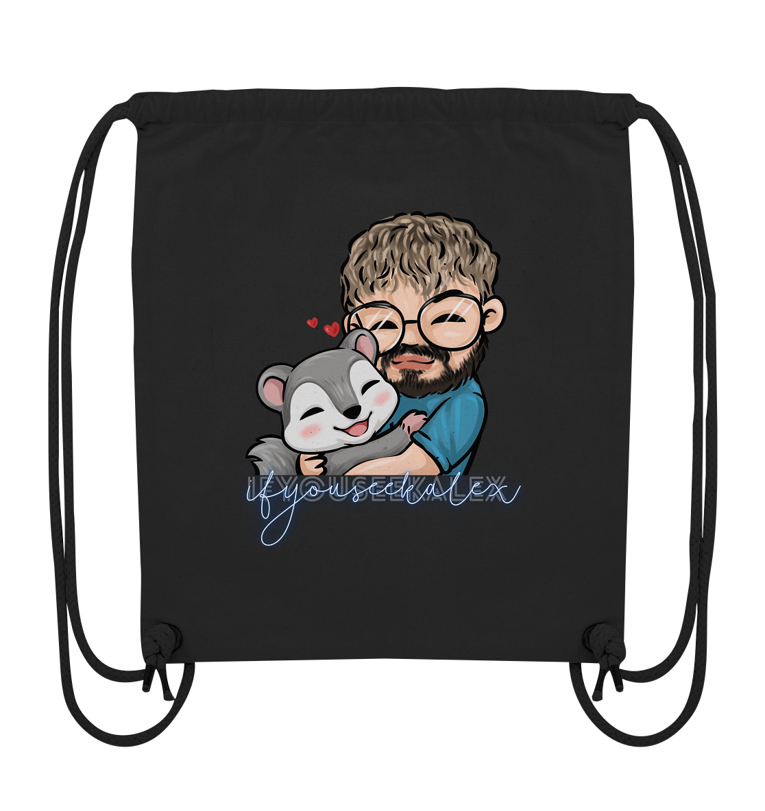ifyouseekalex hug - Organic Gym-Bag