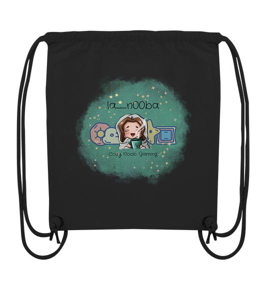 La_N00ba Logo - Organic Gym-Bag