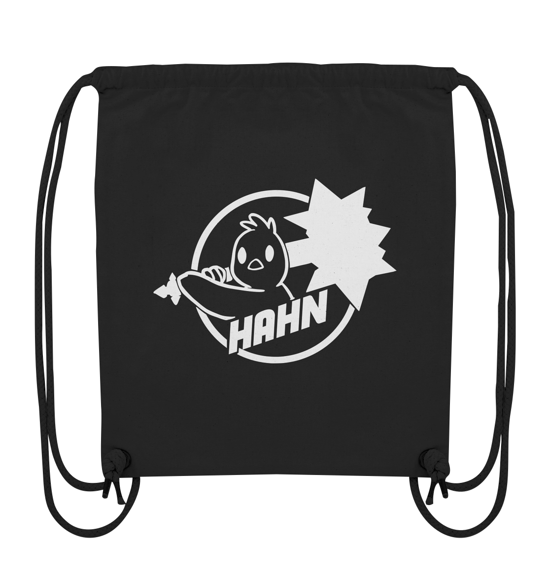 Hahnlogo - Organic Gym-Bag