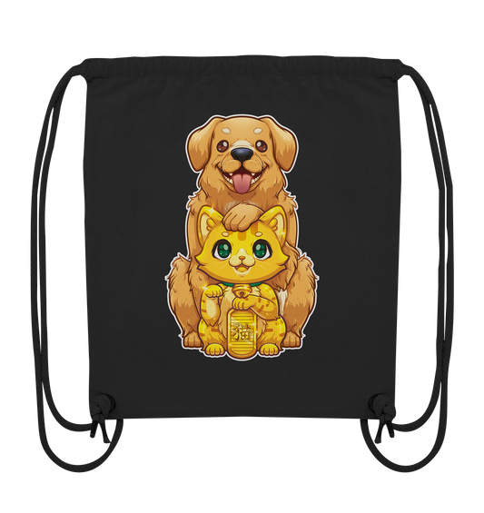 FeineKatze Goldig - Organic Gym-Bag