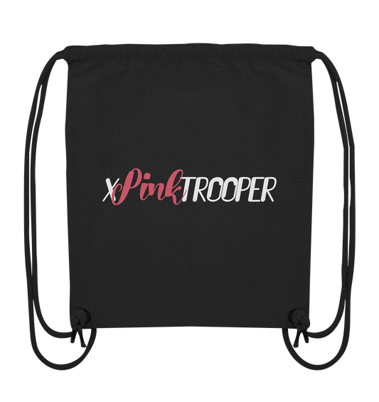 xPinkTrooper Logo - Organic Gym-Bag