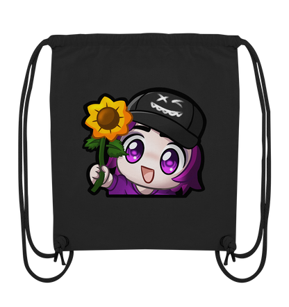 x3_kaspa Flower - Organic Gym-Bag