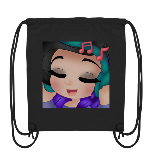x_Kookie_Moon_x Music - Organic Gym-Bag