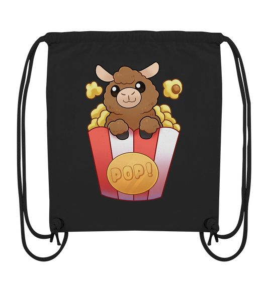 FlauschigTV Popcorn - Organic Gym-Bag