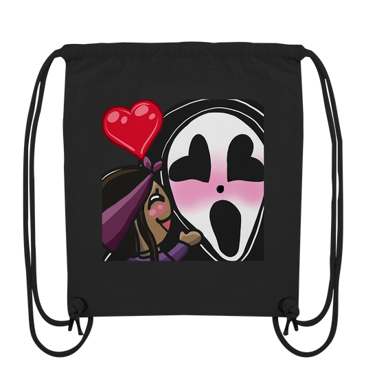 Purple_Dragon Hug - Organic Gym-Bag