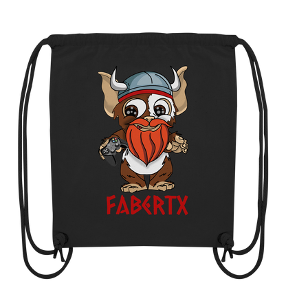 Fabertx Logo - Organic Gym-Bag