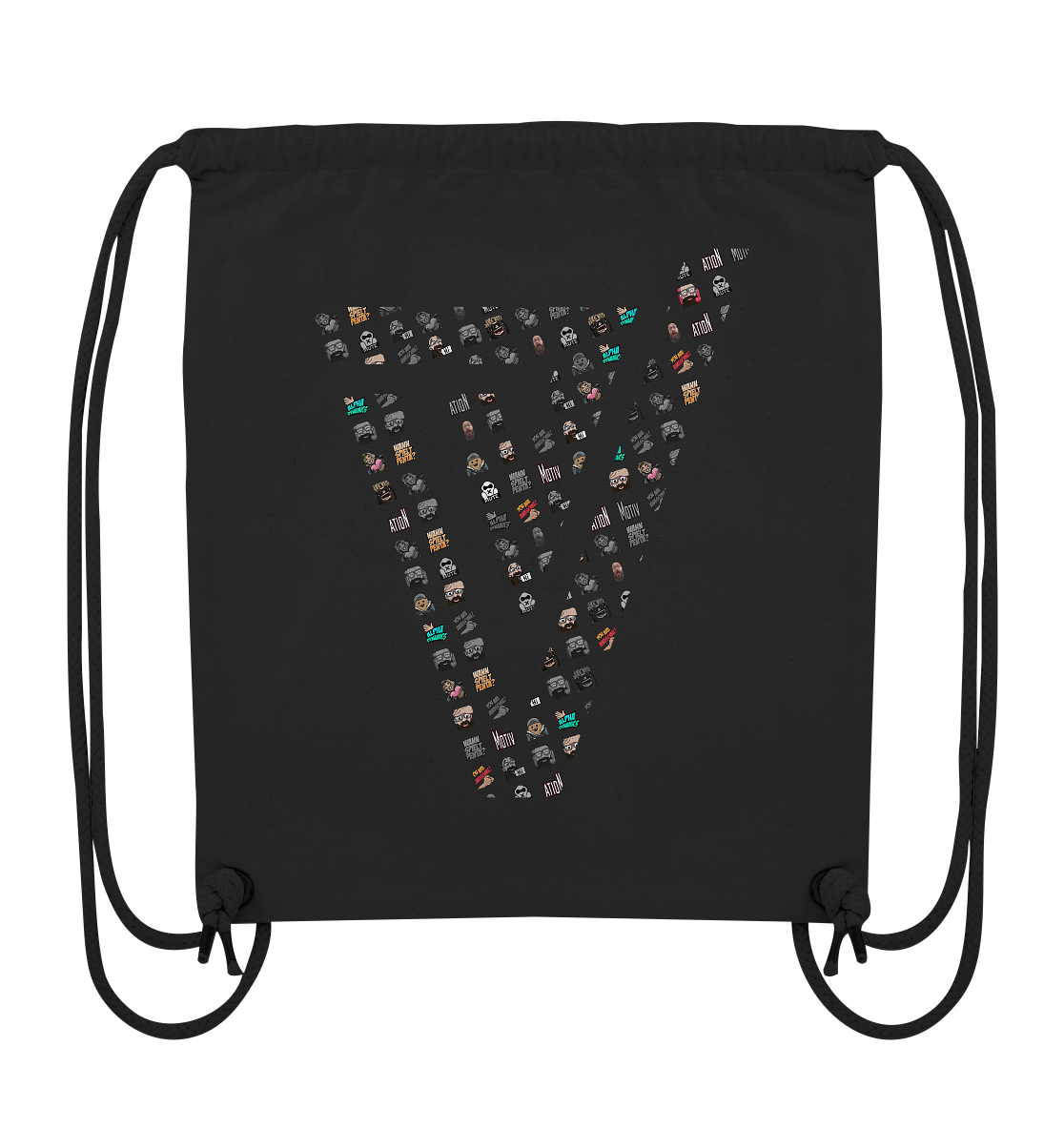 Verdipwnz Emotes - Organic Gym-Bag