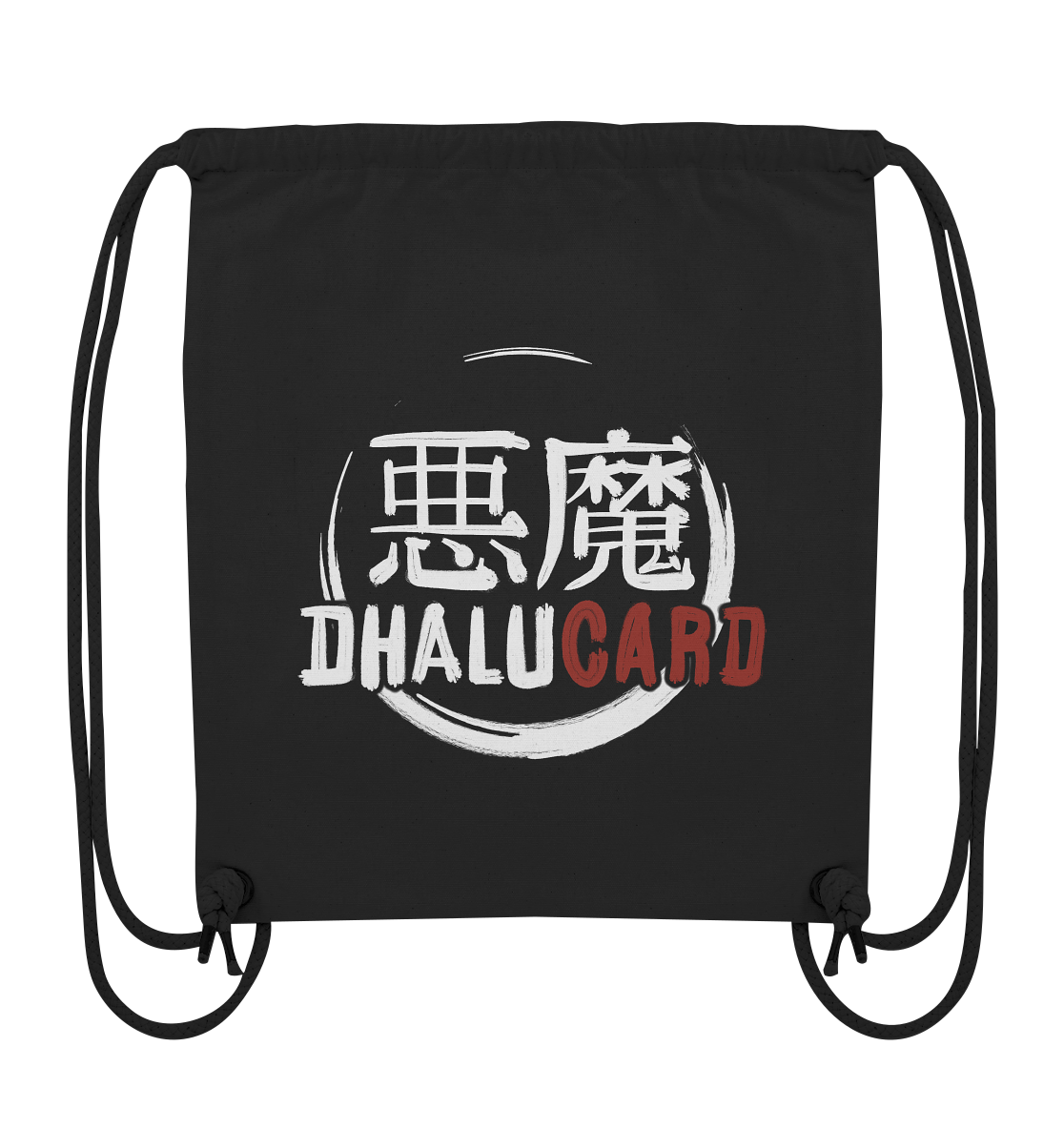 Dhalucard Logo - Organic Gym-Bag