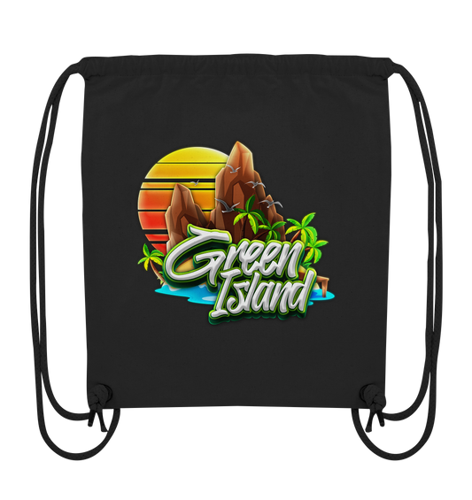 Greenislandndrp Logo - Organic Gym-Bag