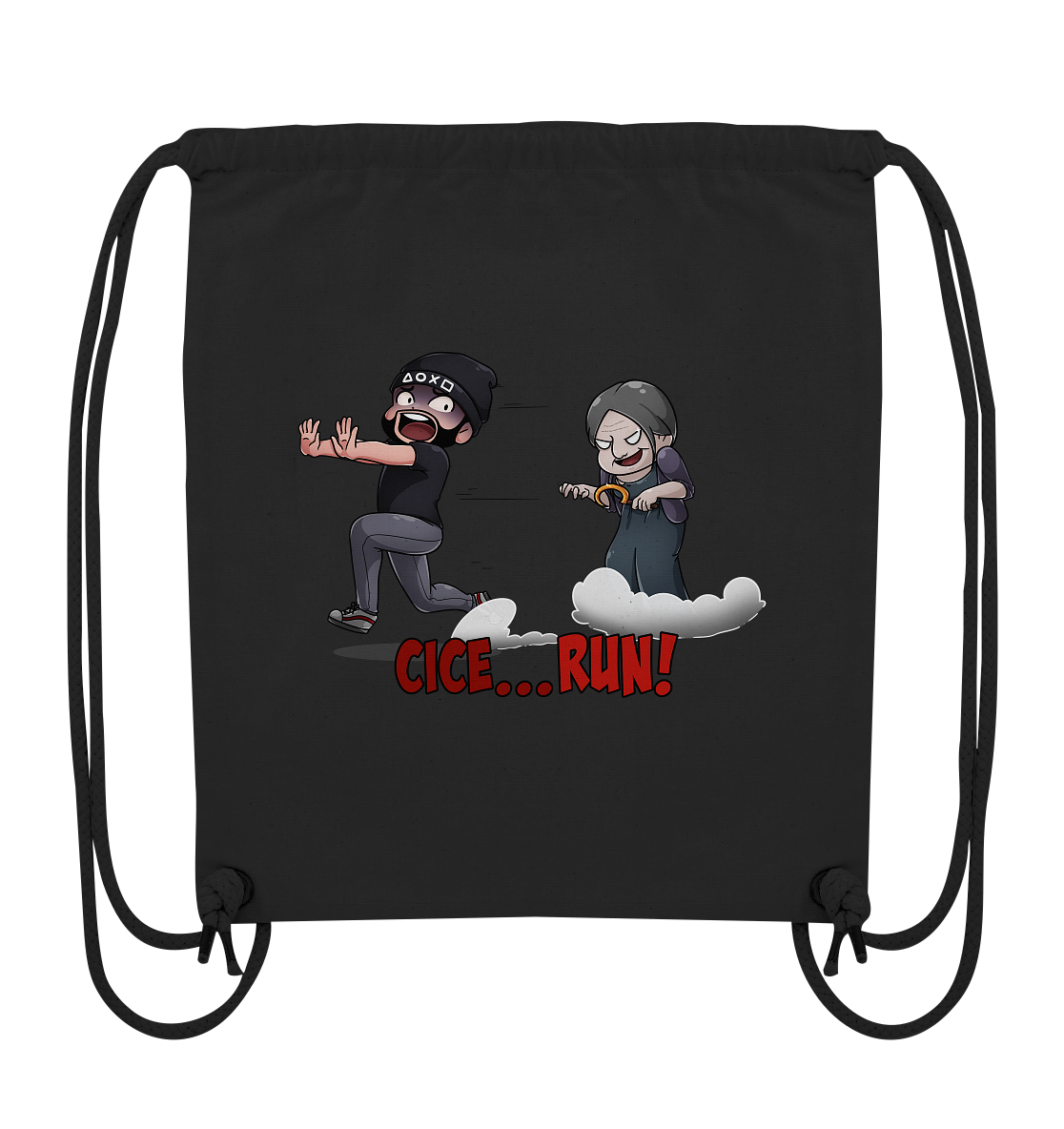 TheCiceroshows Cicero Run - Organic Gym-Bag