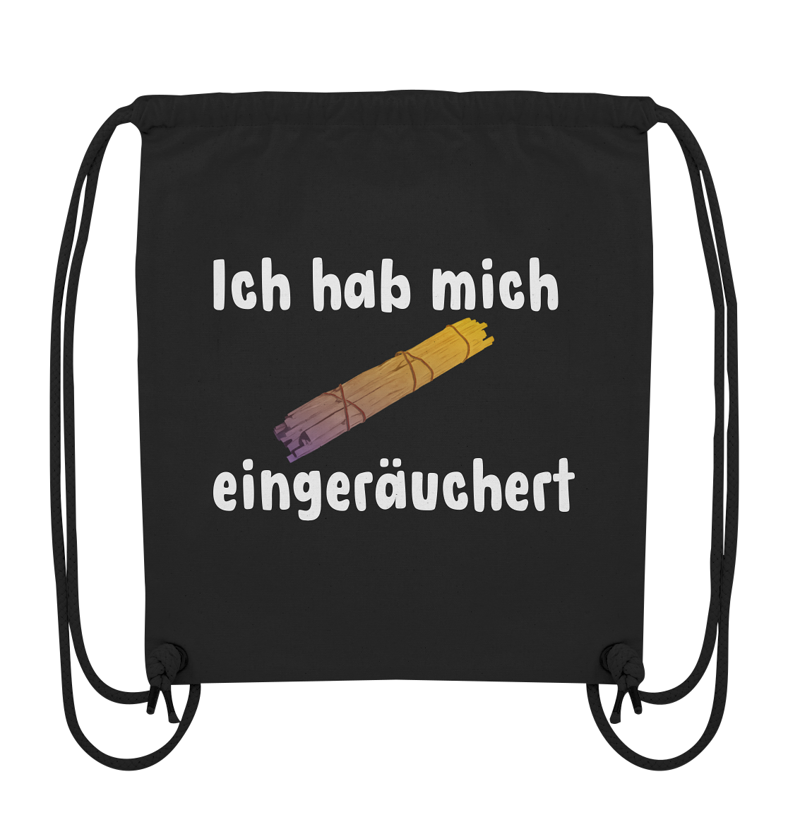 TuulatheCat Eingeräuchert - Organic Gym-Bag
