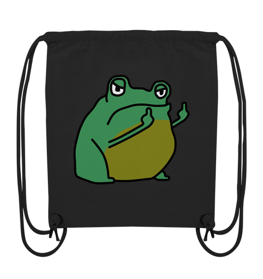 Aylana87 Kackfrosch - Organic Gym-Bag