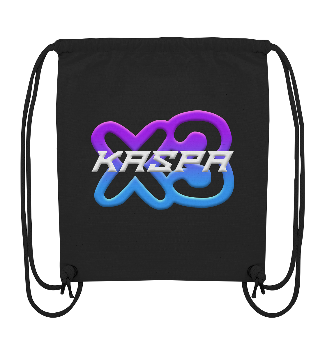 x3_kaspa Logo - Organic Gym-Bag
