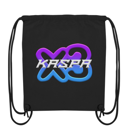 x3_kaspa Logo - Organic Gym-Bag