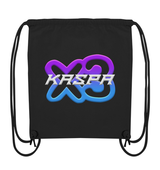 x3_kaspa Logo - Organic Gym-Bag